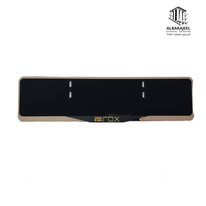 ROX 01 Plate Frame -  01إطار لوحة الأرقام روكس