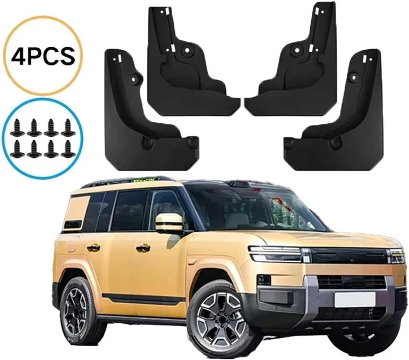 BYD Leopard 7 Mud Guards - نسافات (واقي طين ) ليبارد 7
