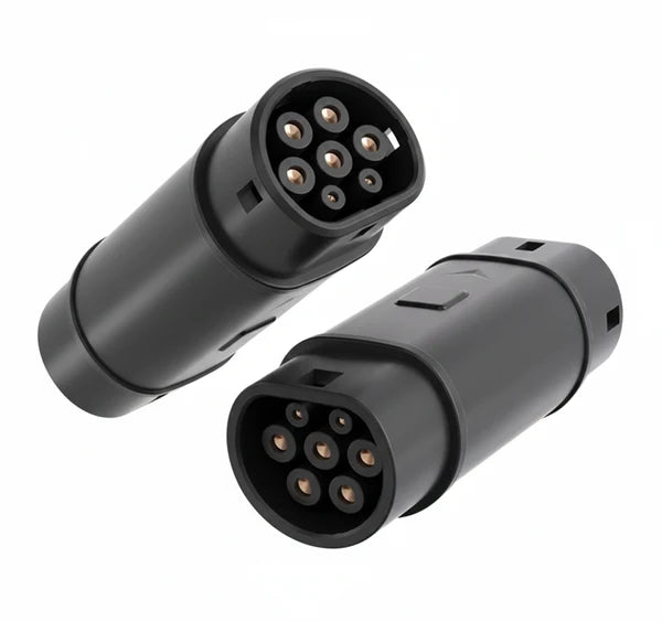 EV Charger Adapter - محول شاحن للسيارات الكهربائية  ( خليجي ) ( GBT to Type 2 )