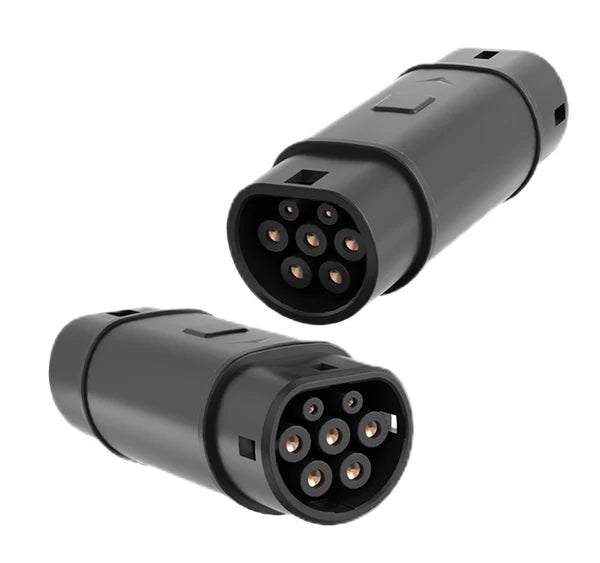 EV Charger Adapter - محول شاحن للسيارات الكهربائية  ( خليجي ) ( GBT to Type 2 )